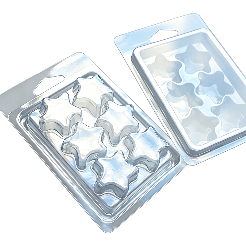 Wholesale PET Star Wax Melt Clamshell
