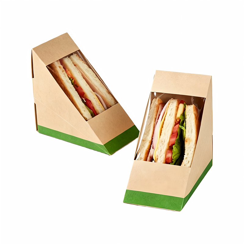 Custom Bamboo Paper Sandwich Boxes