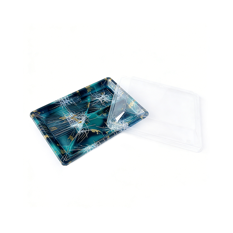 Sushi Takeout Trays with Clear Lids