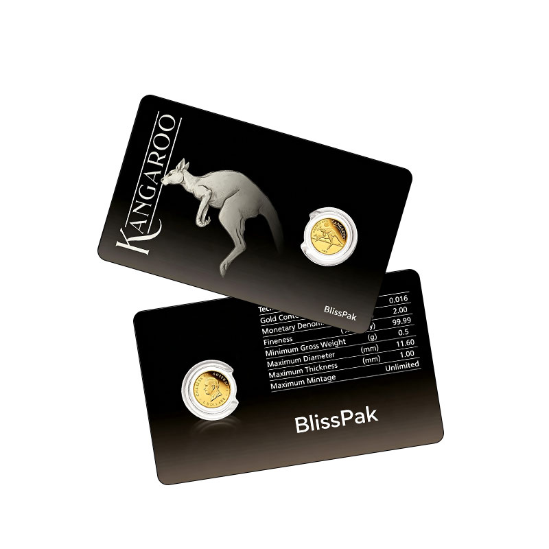 Gold Coins Blister Card Supplier