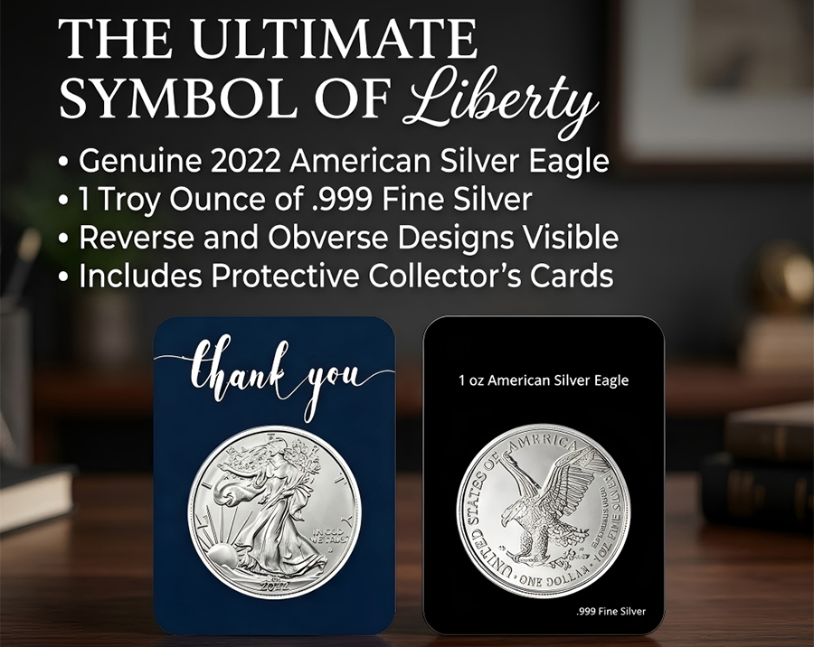 Silver Coin Card Blister Packaging