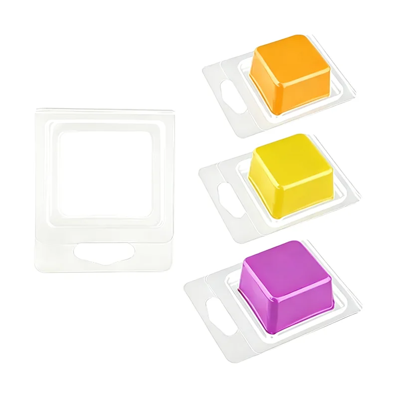 Custom PET 1Oz Wax Melt Clamshell