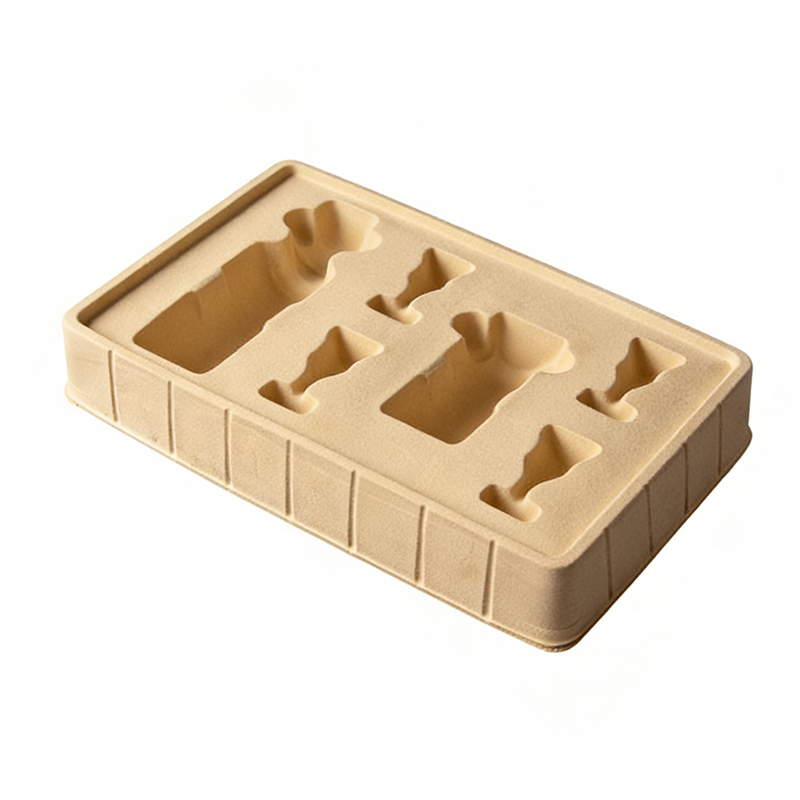 Custom Blister Cosmetic Flocking Insert Tray