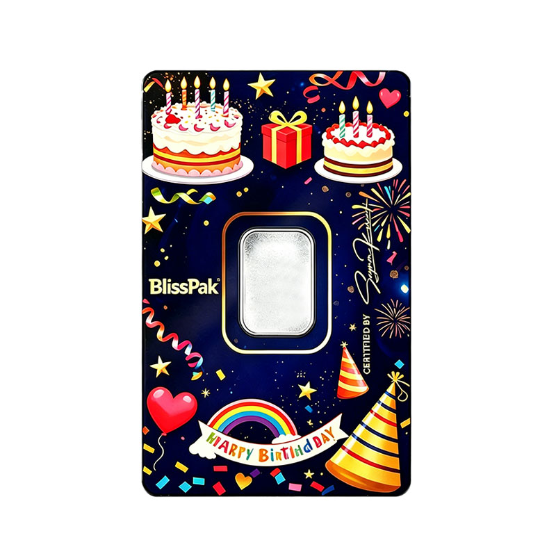 Anti-Counterfeit Silver Bar Card