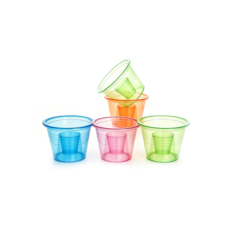 Bulk Plastic Chamber Shot Cups