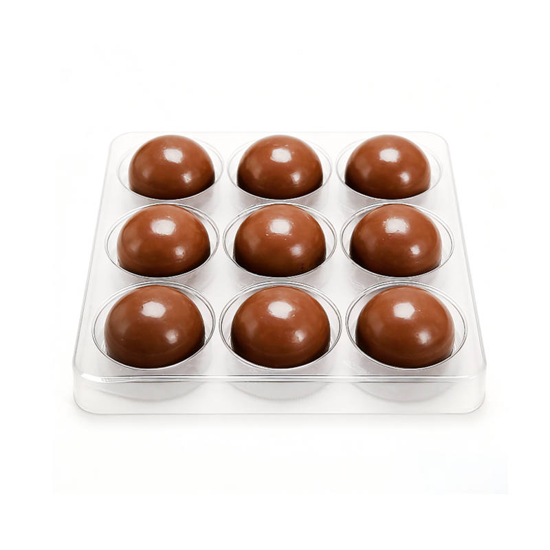 Custom Transparent Chocolate Trays