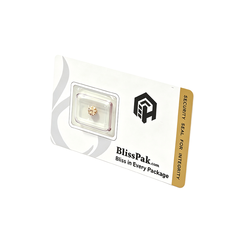 Tamper Evident Diamond Blister Card 