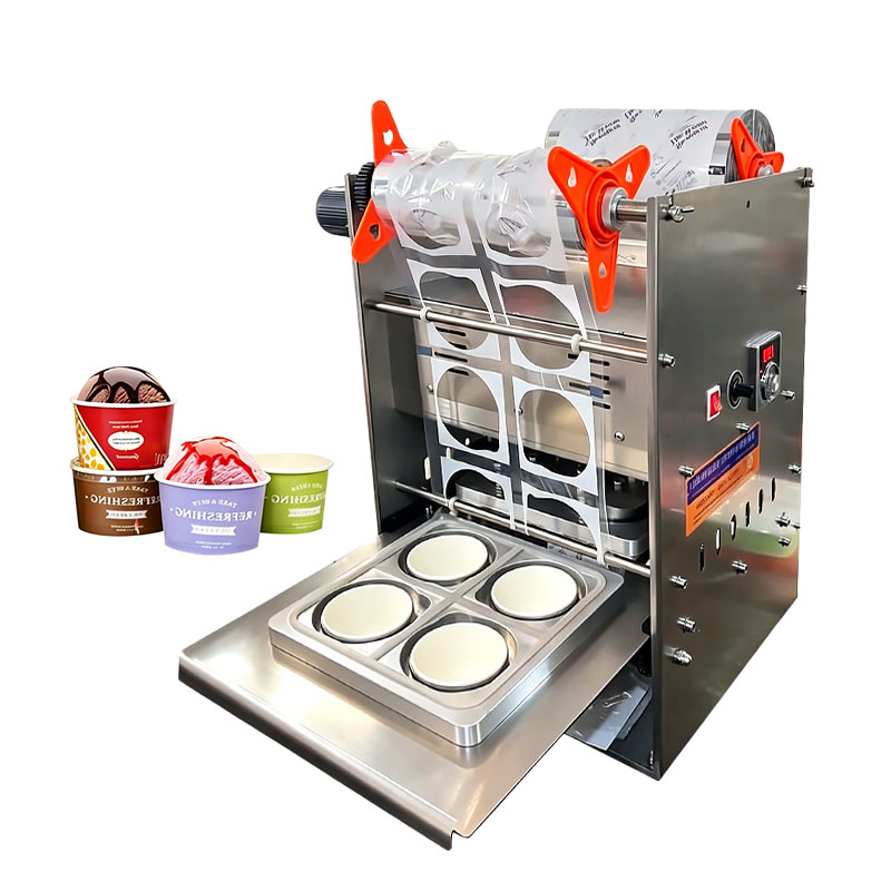 Automatic Yogurt Cup Heat Sealing Machine