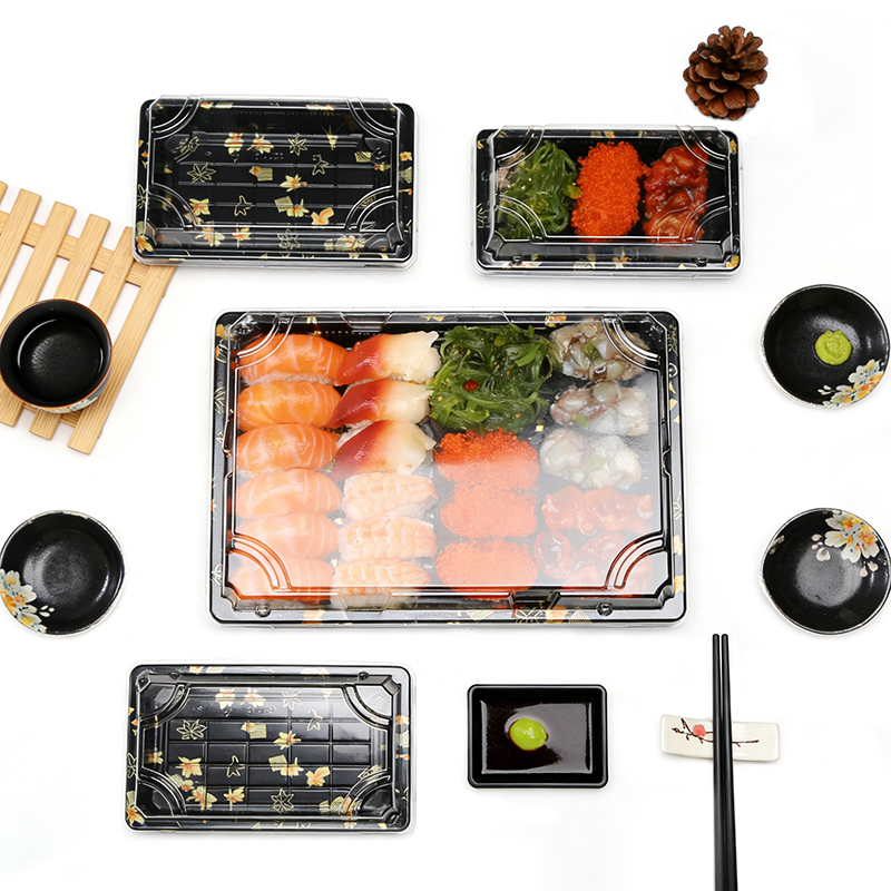 Custom Disposable Sushi Boxes 