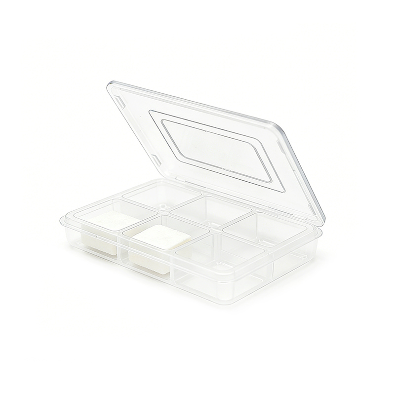 Custom Clear Compartment Clamshell Manufacturer