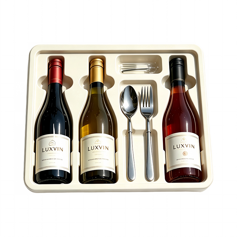 Custom Velvet Wine Blister Insert