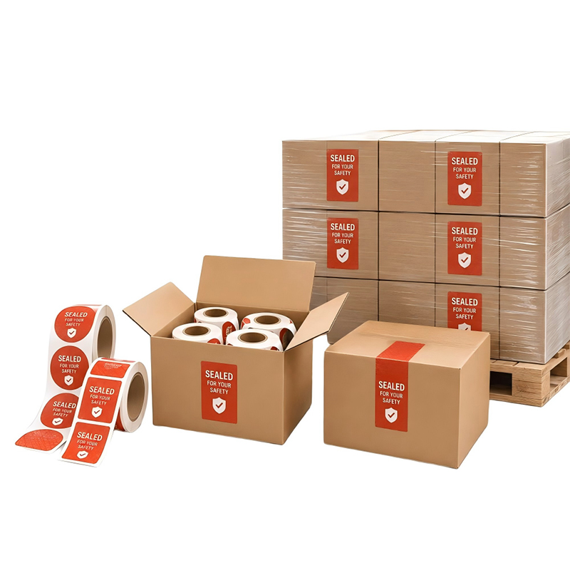 Wholesale Tamper Evident Food Sealing Stickers