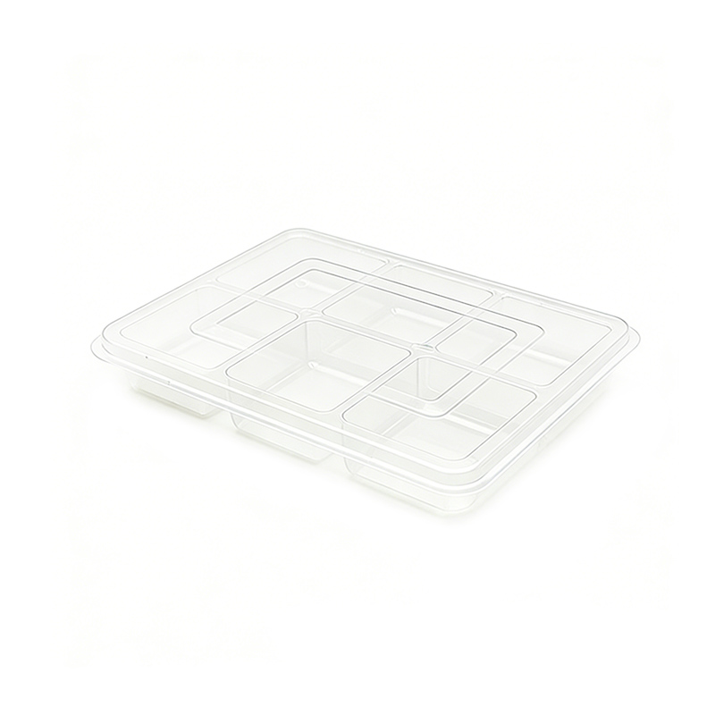 Custom Clear Compartment Clamshell Manufacturer