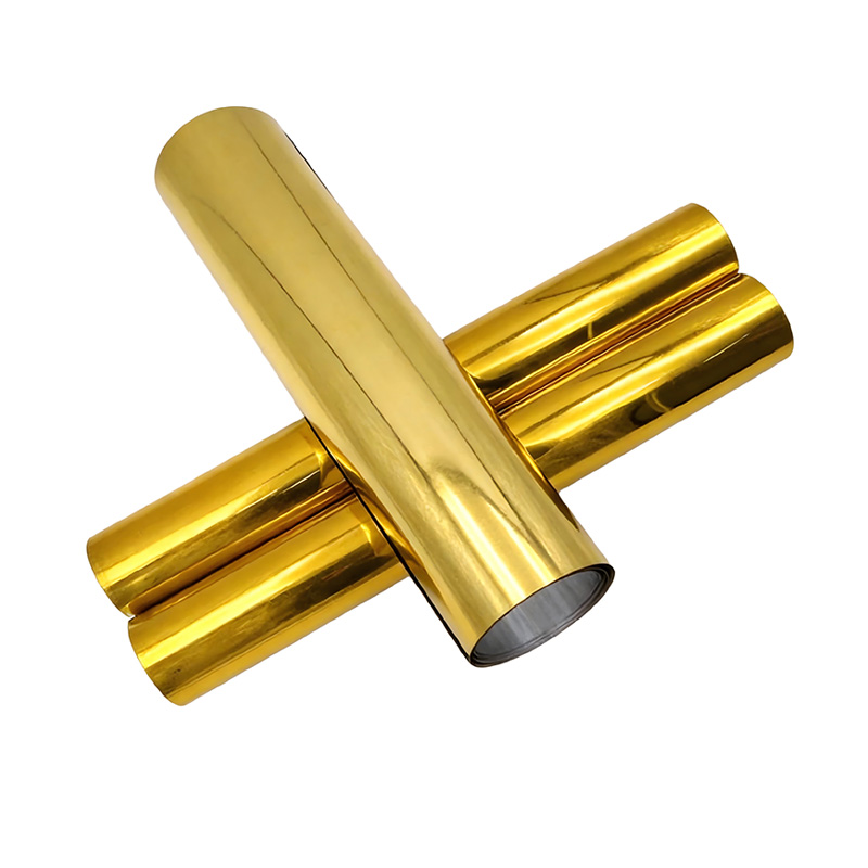 Gold Color PVC Plastic Sheet Roll