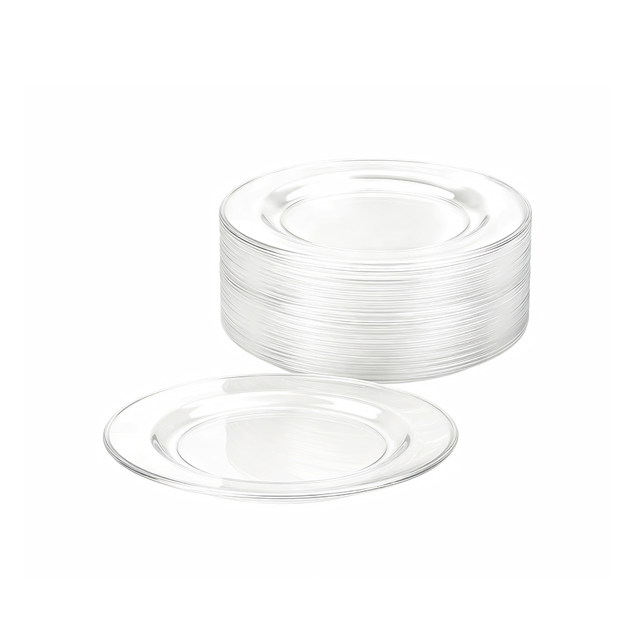 Factory Price Clear Plastic Food Plates