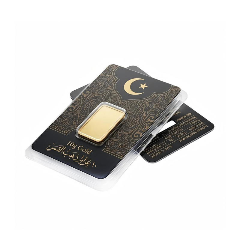 10 Gram Gold Bar Blister Card