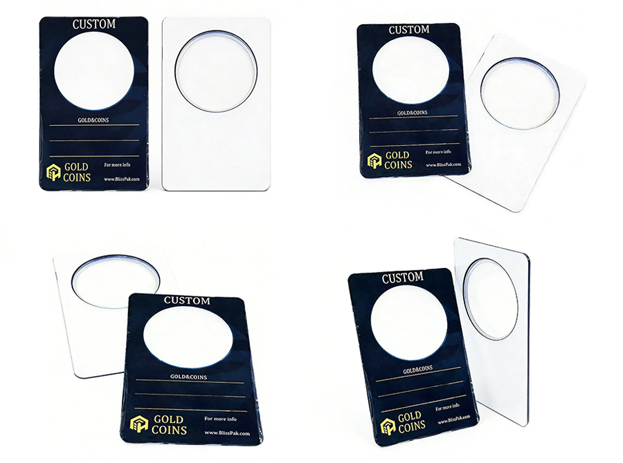 Custom Coin Blister Card Packaging Manufacturer