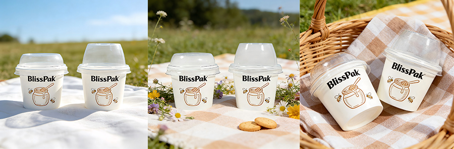 Custom Yogurt Cups With Lids