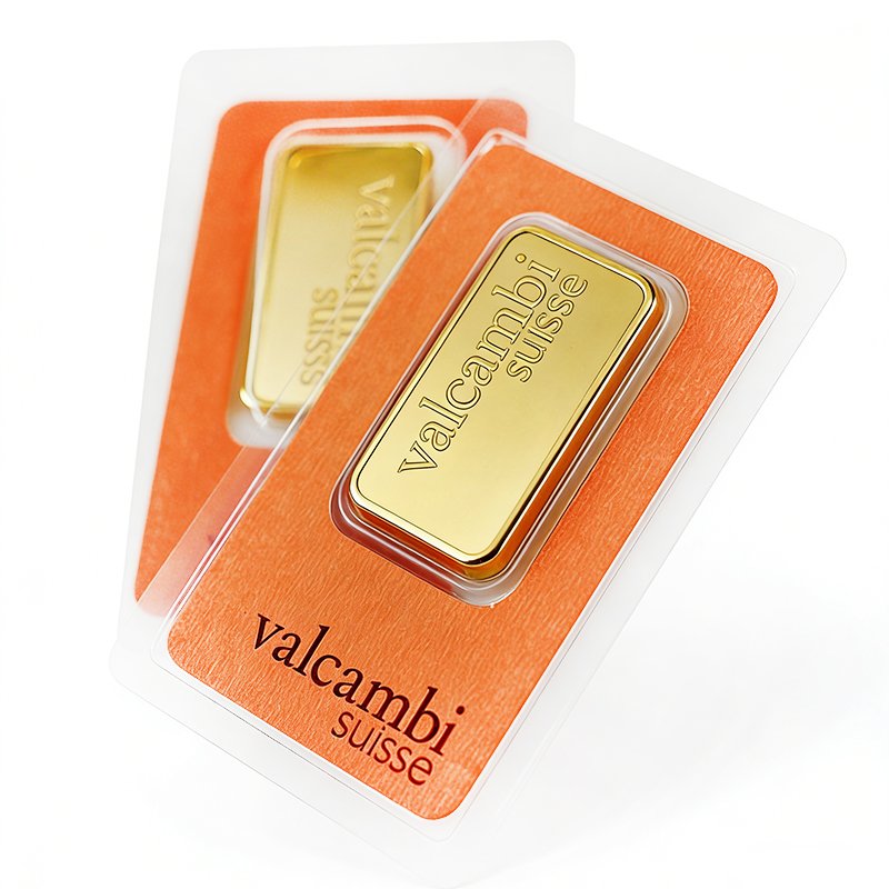 Custom Printed Gold Bar Blister Card