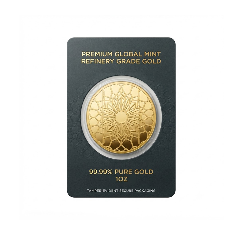 Factory Price Gold Coin Blister Card