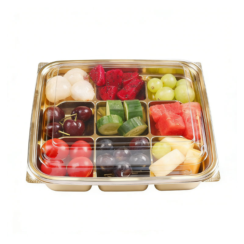 Wholesale Gold Plastic Blister Fruit Tray