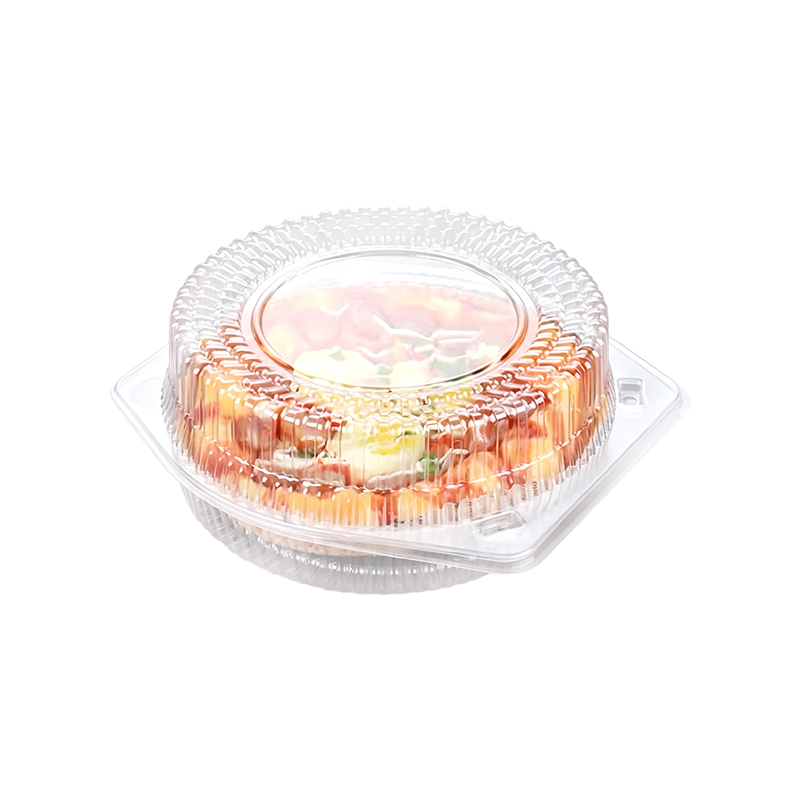 Factory Custom Plastic Round Cake Container