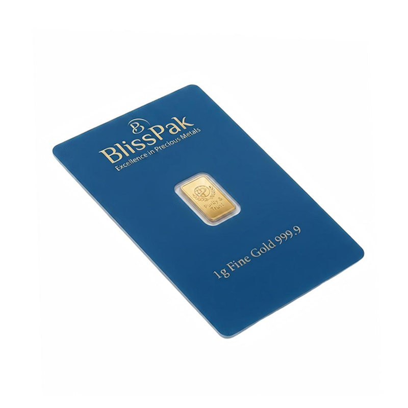 Wholesale Gold Bar Blister Packaging