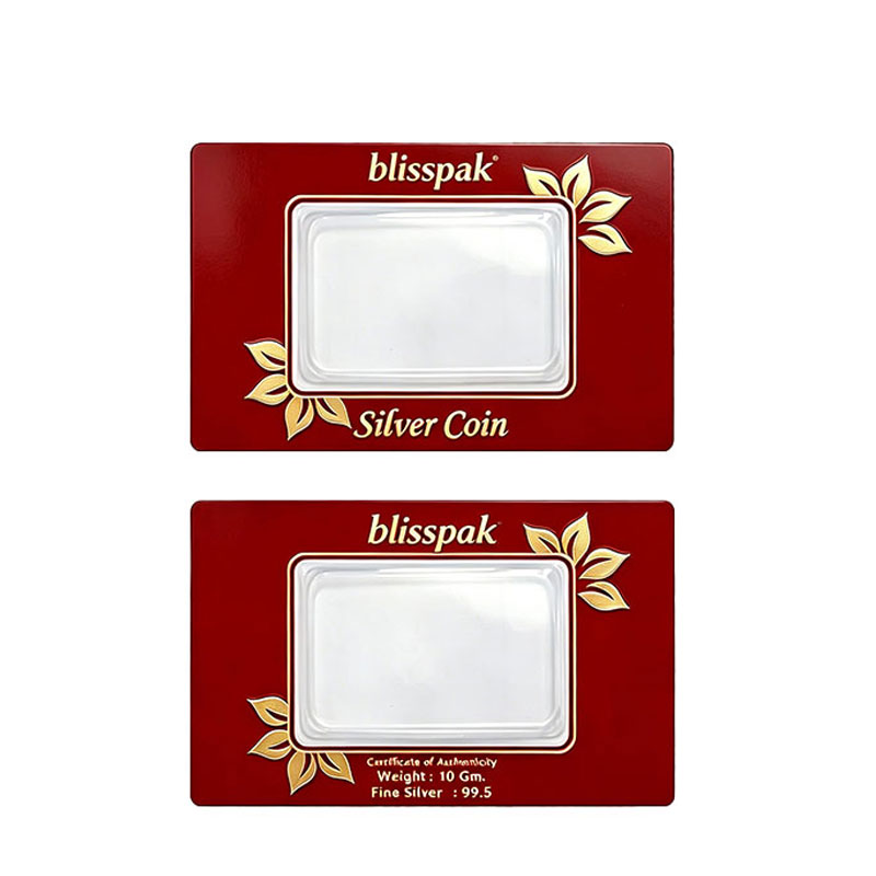 Silver Bullion Packaging Card Manufacturer