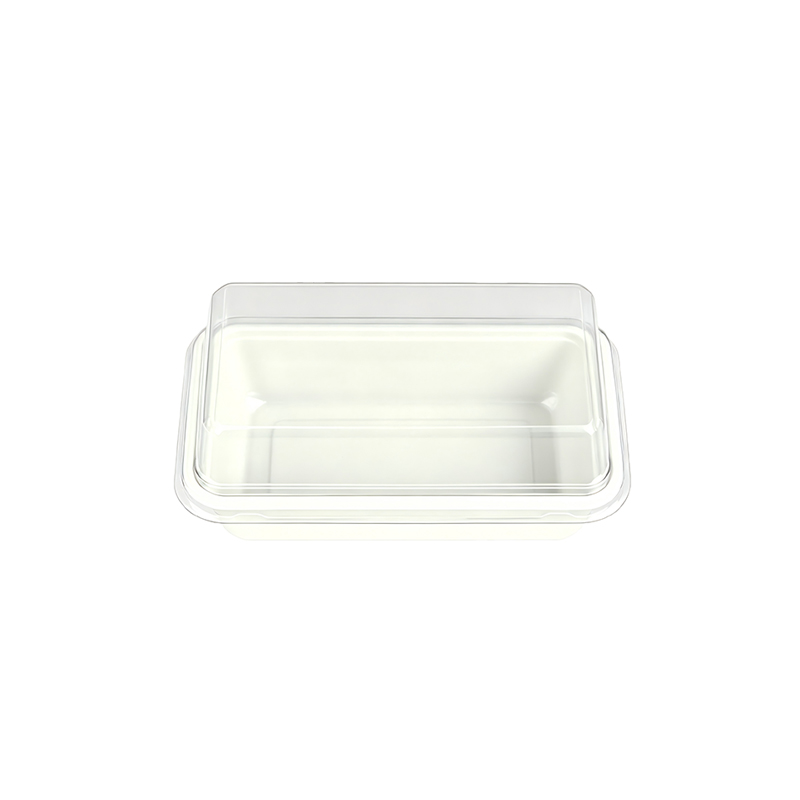 Double Hamburger Clamshell Takeout Box