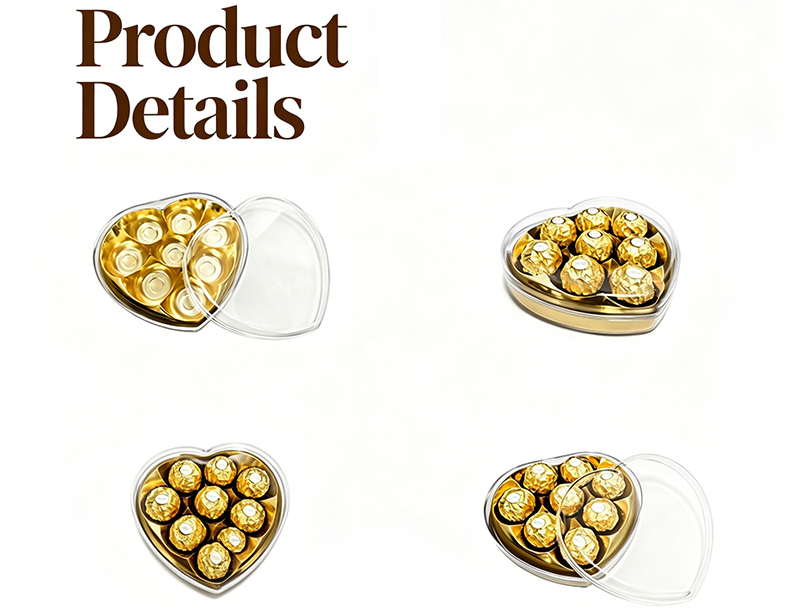 Heart-Shaped Chocolate Packaging Box