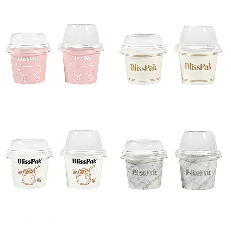 Custom Yogurt Cups With Lids