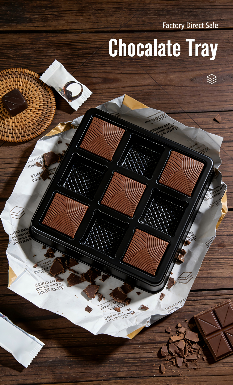 Wholesale Blister Chocolate Trays