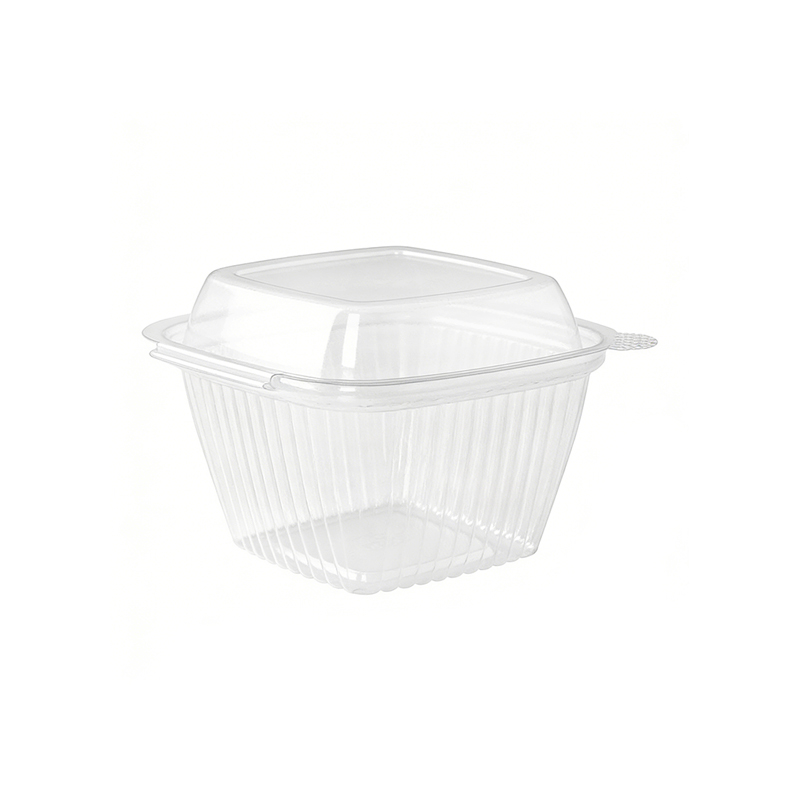Single Cupcake Container with Square Dome