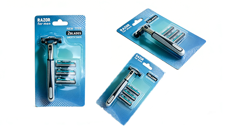 Custom Plastic Package Razor
