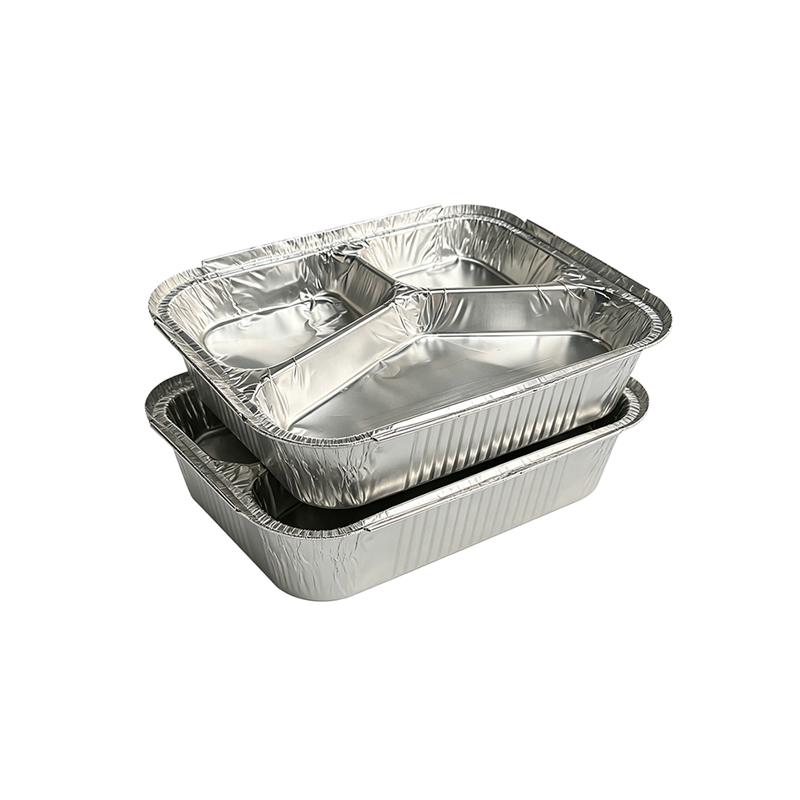 Multi Compartment Airline Aluminum Foil Pans
