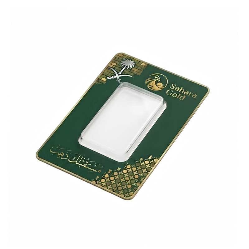 Anti-Counterfeit Gold Bar Blister Card