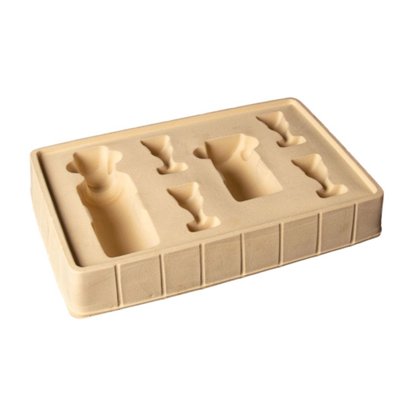 Custom Blister Cosmetic Flocking Insert Tray