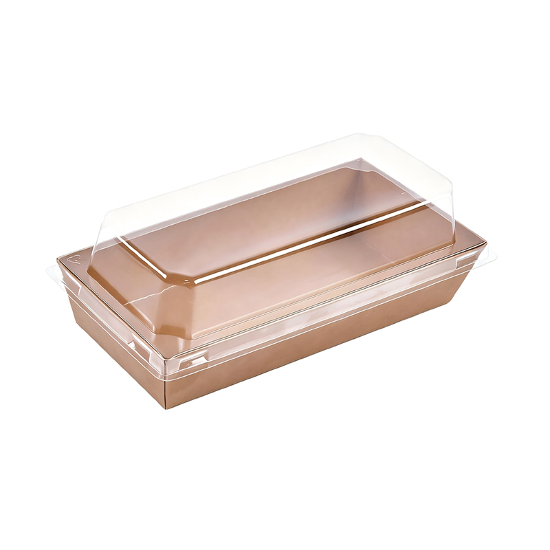 Rectangle 7 Inch Charcuterie Boxes with Clear Lids