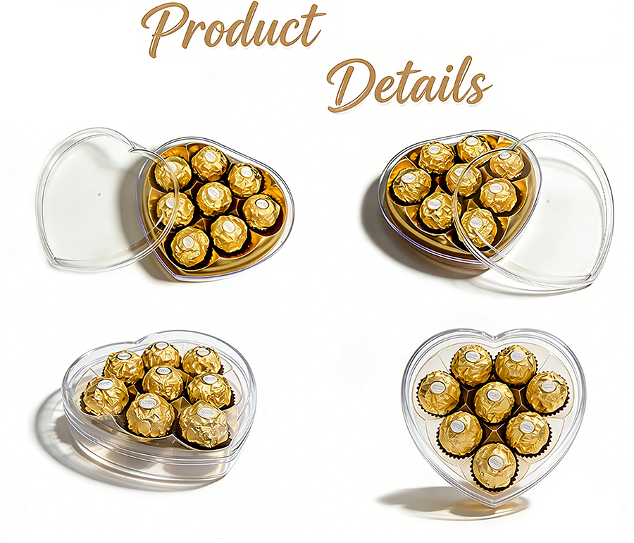 Heart-Shaped Chocolate Packaging Box