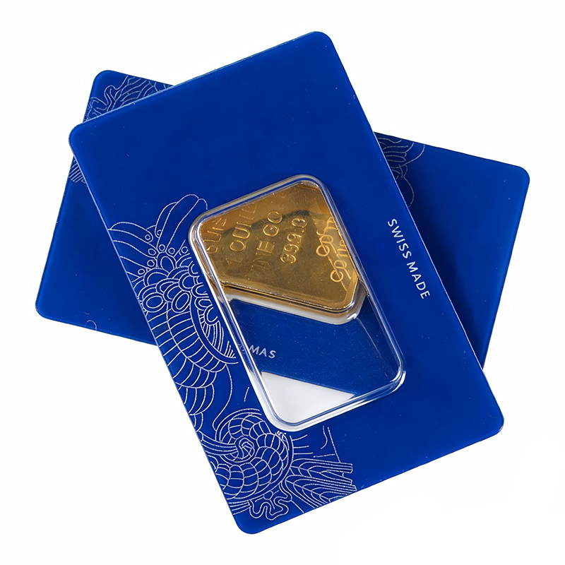 Custom Plastic Gold Silver Bar Packaging