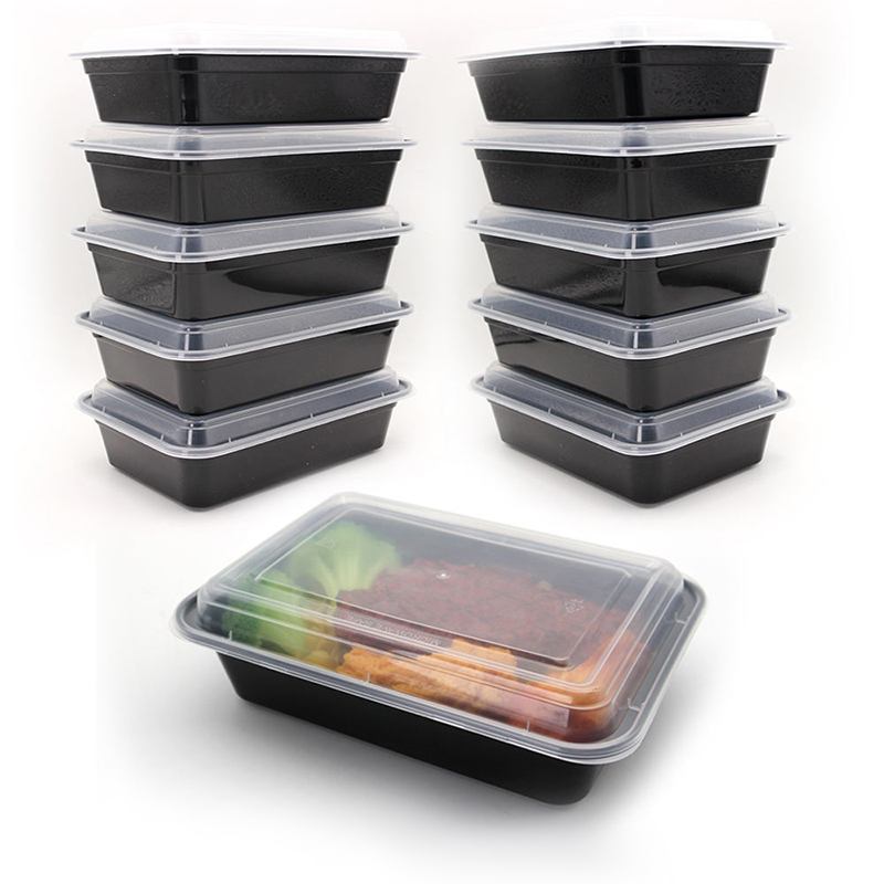 Microwavable Plastic Takeaway Food Container