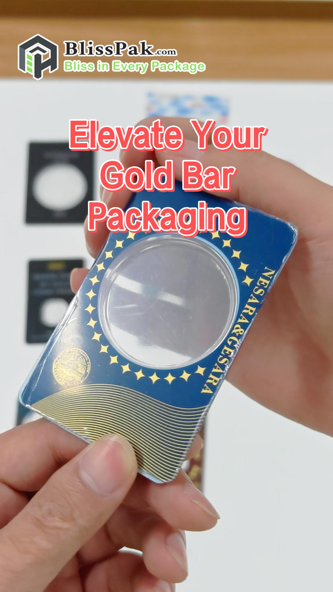 Elevating Your Gold Bar Packaging with BlissPak