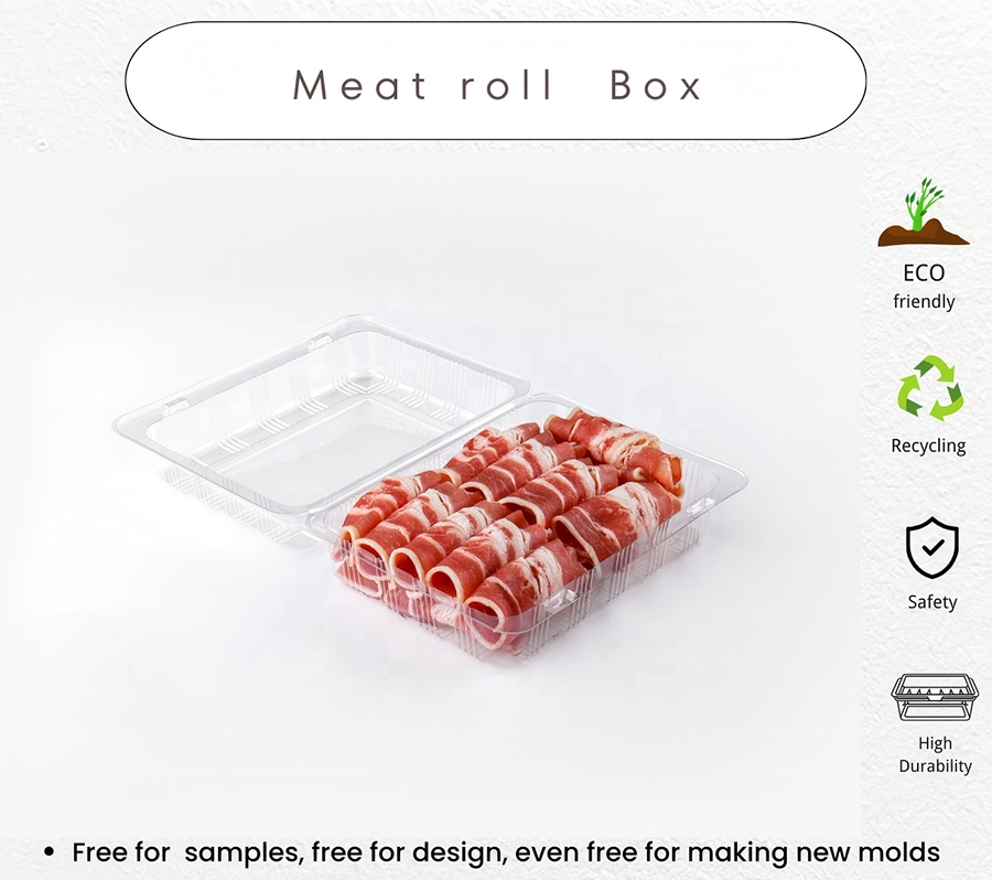 Food Safe Plastic Meat Tray