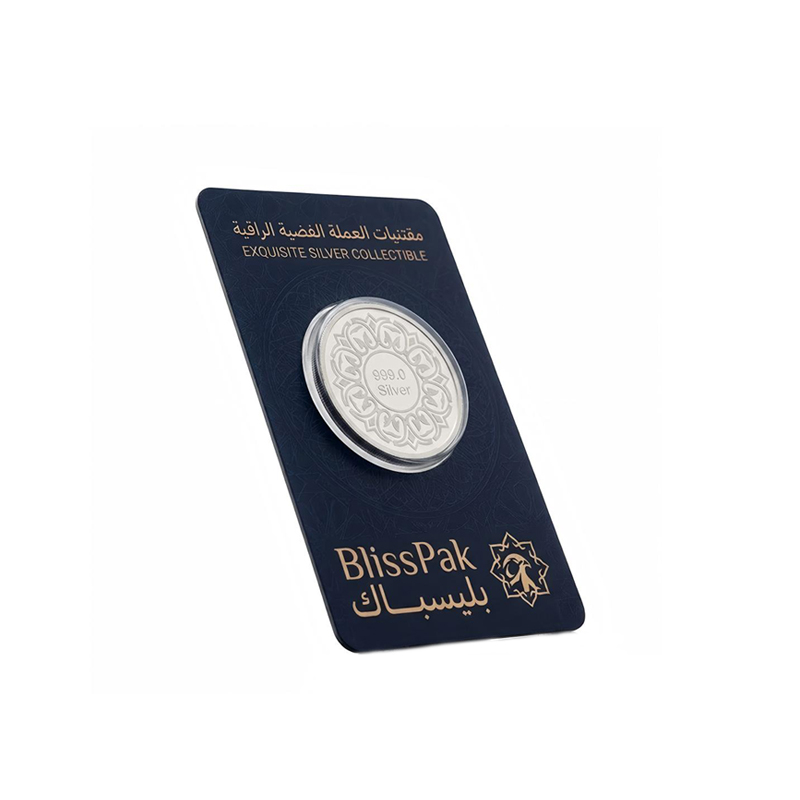 Anti-Counterfeit Silver Coin Blistern 