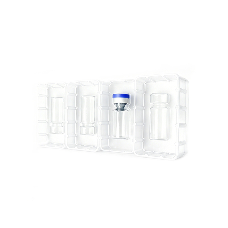 Transparent Plastic Injection Vial Tray