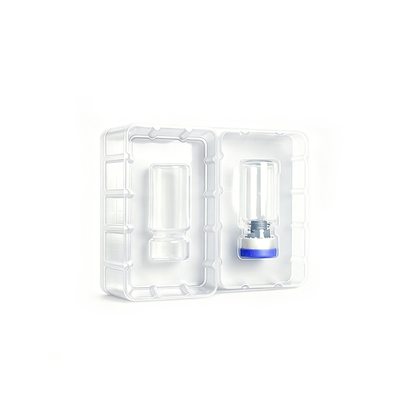 Transparent Plastic Injection Vial Tray