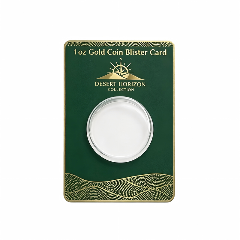 1 oz Gold Coin Blister Card