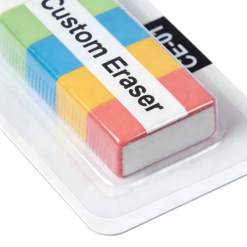 Custom Eraser Blister Packaging