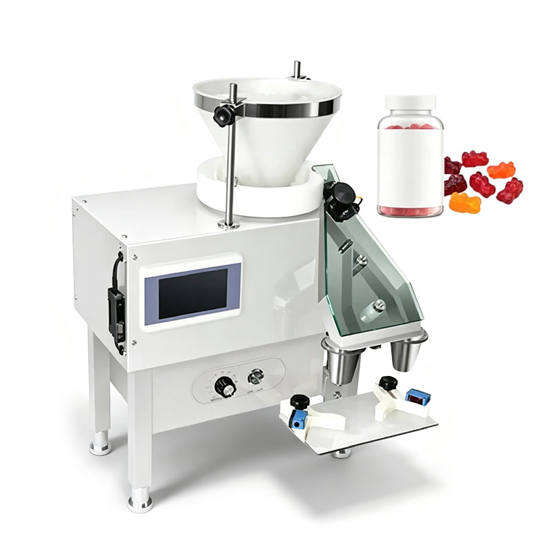 Semi-Automatic Electronic Tablet Capsule Candy Counting and Packing Machine