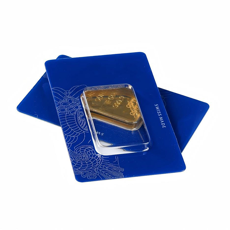 Custom Plastic Gold Silver Bar Packaging